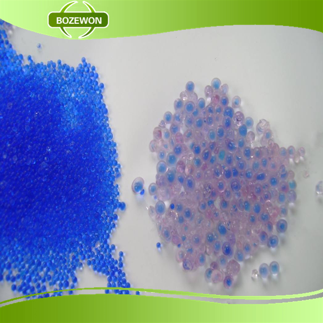 Blue silica gel
